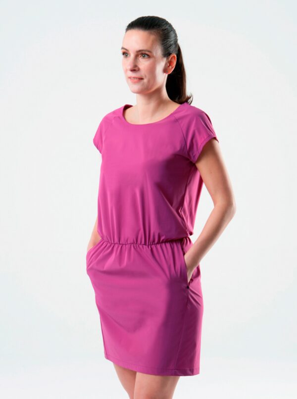 Purple Dress with LOAP Pockets - Women