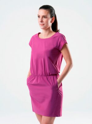 Purple Dress with LOAP Pockets - Women