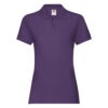 Purple Polo Fruit of the Loom