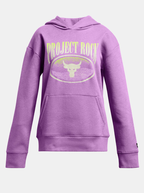 Purple Under Armour Pjt Rck G Campus Hoodie