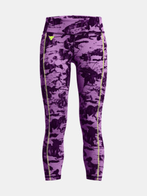 Purple Under Armour Pjt Rck Girls LetsGo Lg Pt Girls' Purple Sports Leggings