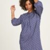 Purple Women Patterned Dress Tranquillo - Women