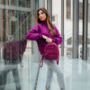 Purple Womens Ankle Sneakers on the Converse Platform Chuck Taylo - Women