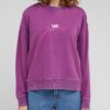Purple Womens Sweatshirt Lee - Women