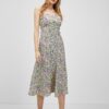Purple-green floral midishats ONLY Gerda - Ladies
