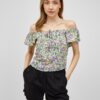 Purple-green floral top ONLY Gerda - Women