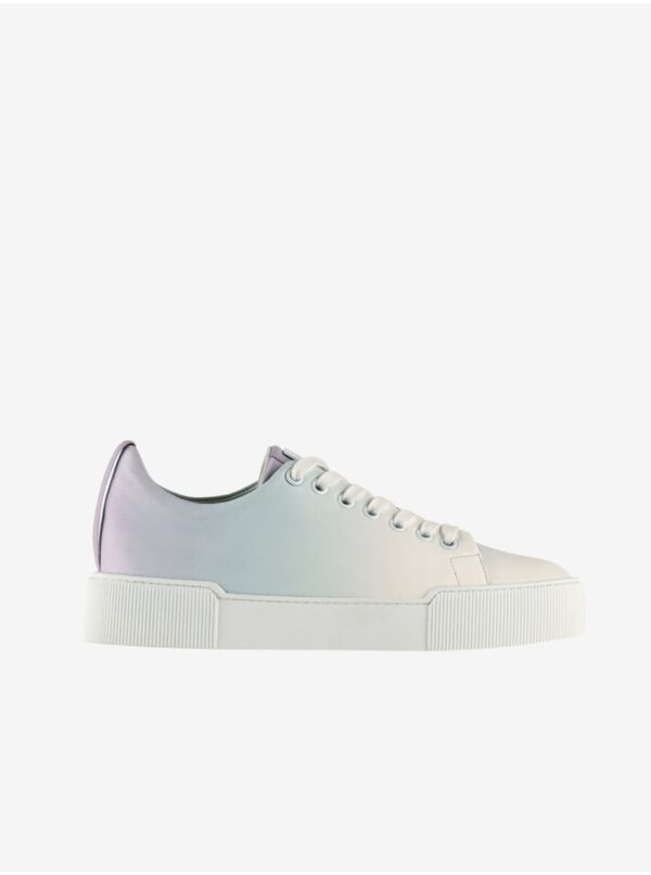 Purple-white women's leather sneakers Högl Ivy - Women's