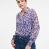 Purple women's blouse with collar ORSAY - Women's