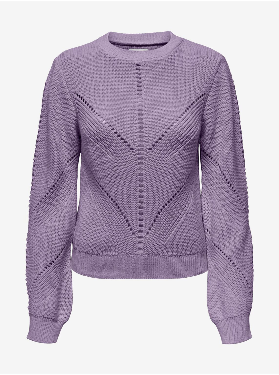 Purple women's patterned sweater ONLY Ella - Women's