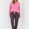 Pyjamas Cana 152 3/4 S-XL pink 038
