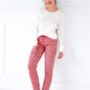 Pyjamas Sensis Perfect length/y Christmas S-XL cream 001