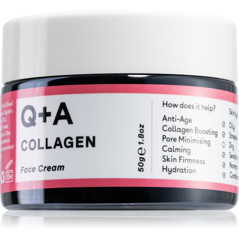 Q+A Collagen fiatalító arckrém 50 g-Ár