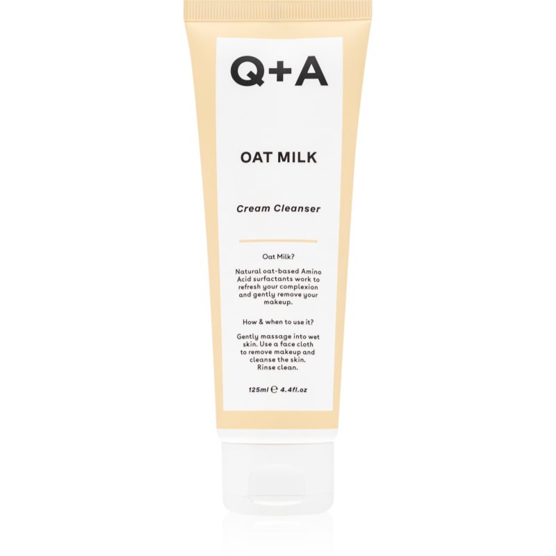 Q+A Oat Milk gyengéd sminklemosó krém 125 ml-Ár
