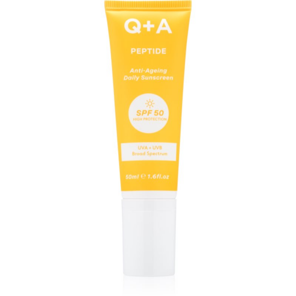 Q+A Peptide védőkrém az egész arcra SPF 50 50 ml-Ár