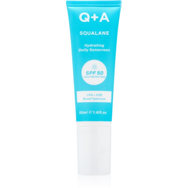 Q+A Squalane védőkrém az egész arcra SPF 50 50 ml-Ár