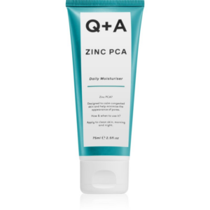 Q+A Zinc PCA feszesítő arckrém a bőr kisimításáért és a pórusok minimalizásáért 75 ml-Ár