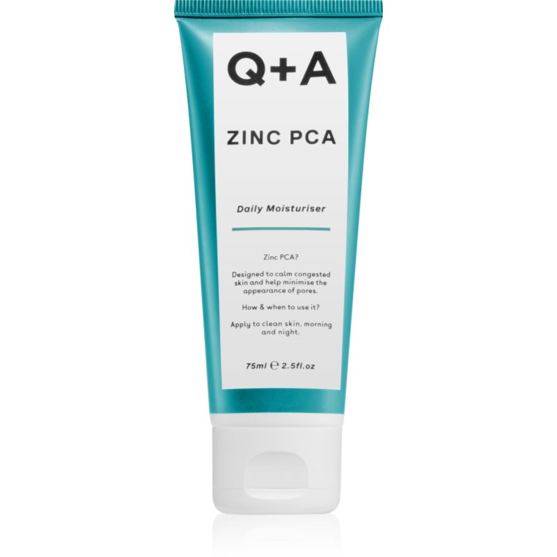 Q+A Zinc PCA feszesítő arckrém a bőr kisimításáért és a pórusok minimalizásáért 75 ml-Ár