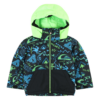 QUIKSILVER Kültéri kabátok 'LITTLE MISS'  tengerészkék / világoskék / citromzöld / fekete-Ár