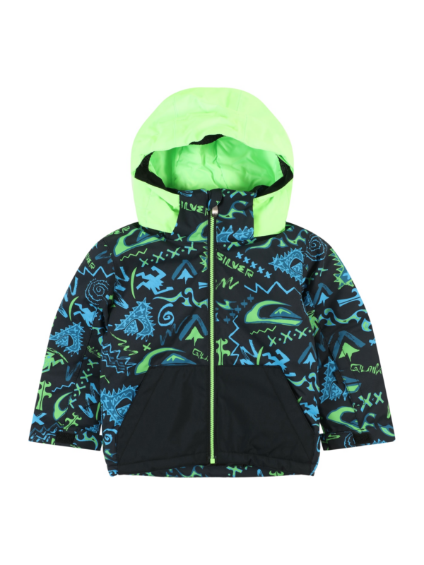 QUIKSILVER Kültéri kabátok 'LITTLE MISS'  tengerészkék / világoskék / citromzöld / fekete-Ár