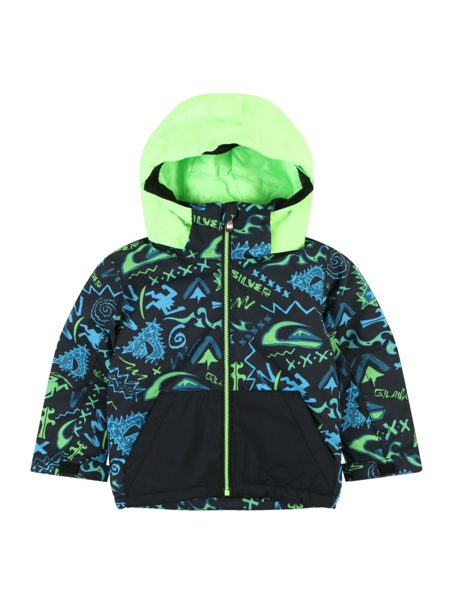 QUIKSILVER Kültéri kabátok 'LITTLE MISS'  tengerészkék / világoskék / citromzöld / fekete-Ár