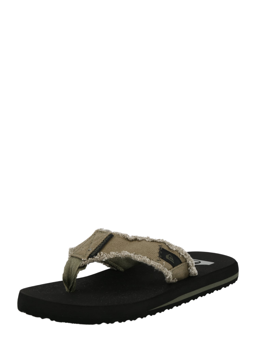 QUIKSILVER Ujjelválasztó-pántos szandál 'Monkey Abiss'  khaki / fekete-Hungary