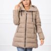 Quilted winter jacket FIFI Cindy beige