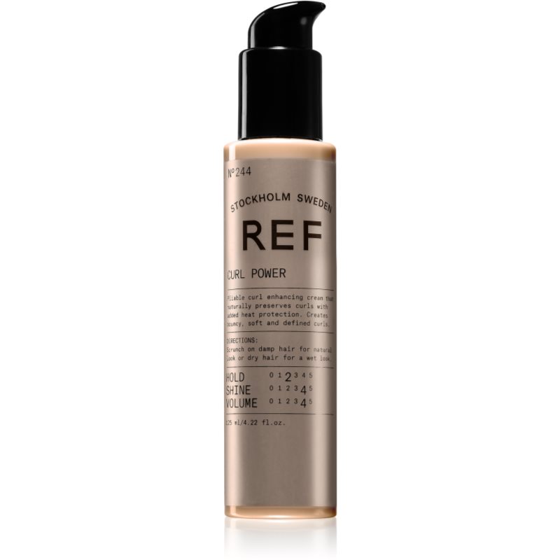 REF Curl Power hajkrém a rugalmas hullámokért 125 ml