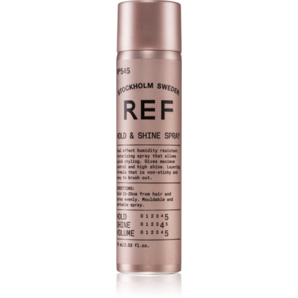 REF Hold & Shine Spray N°545 hajlakk fénnyel 75 ml-Ár