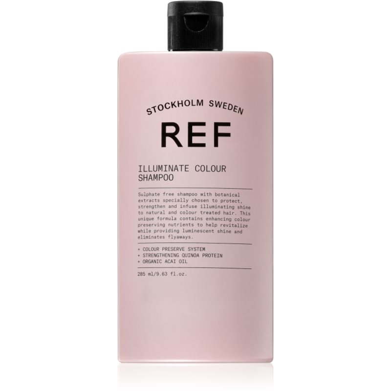 REF Illuminate Colour Shampoo élénkítő sampon a fénylő és selymes hajért 285 ml-Ár