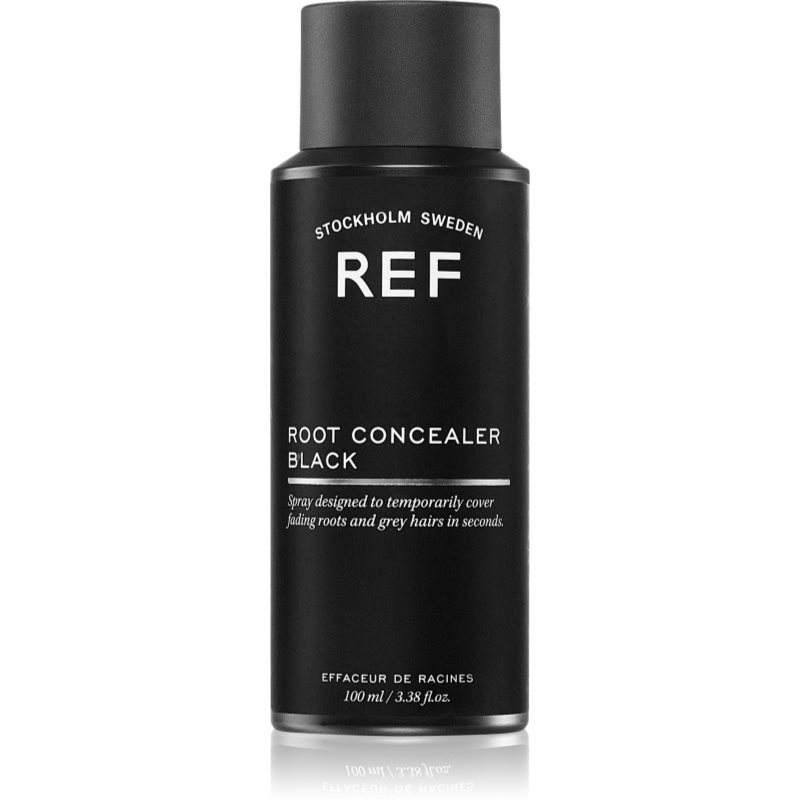 REF Root Concealer spray a lenövések azonnali elfedéséhez árnyalat Black 100 ml