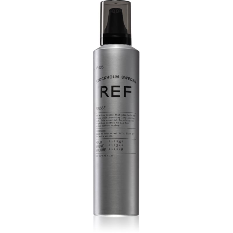REF Styling Mousse luxus térfogatnövelő hab hosszan tartó fixálásért 250 ml-Ár