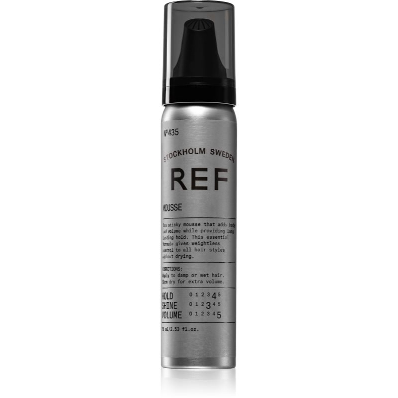 REF Styling Mousse luxus térfogatnövelő hab hosszan tartó fixálásért 75 ml-Ár