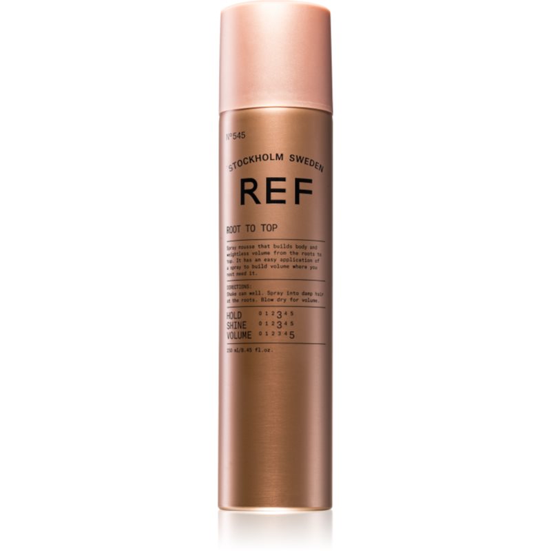 REF Styling Root to Top hajtőemelő hab a természetes fixálásért és a fényes hajért 250 ml-Ár