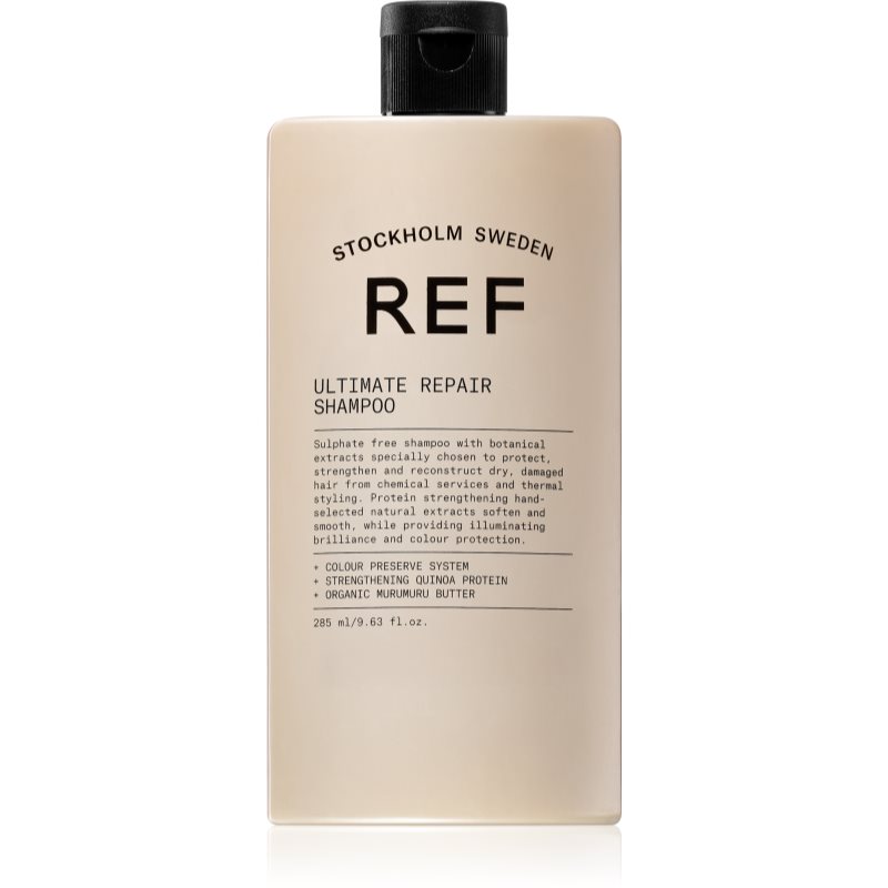 REF Ultimate Repair Shampoo sampon a kémiailag és hőkezelt