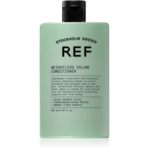 REF Weightless Volume Conditioner kondícionáló finom és lesimuló hajra dús haj a gyökerektől 245 ml-Eredeti