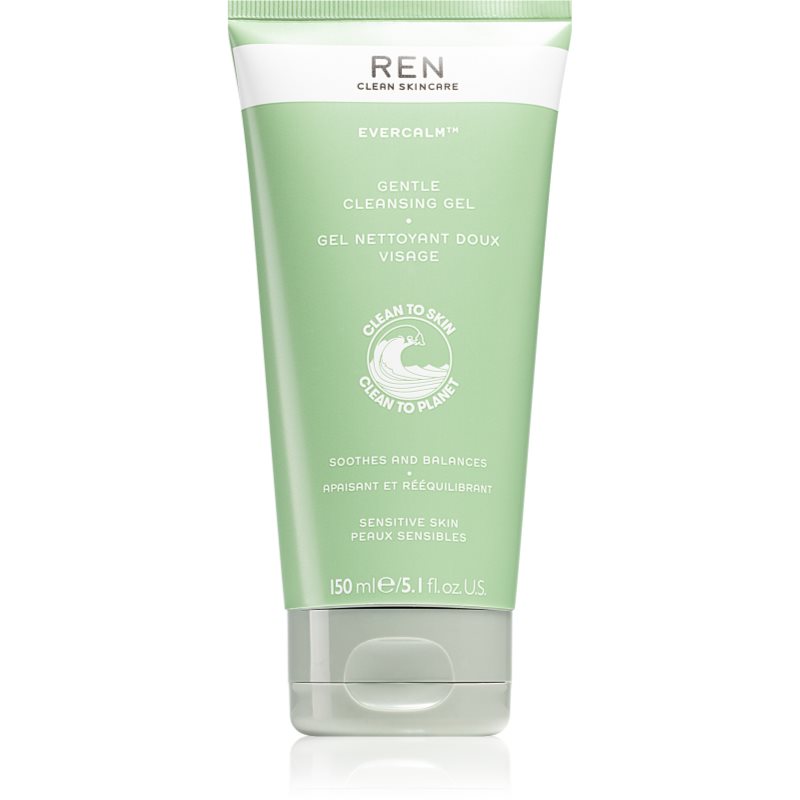 REN Evercalm Gentle Cleansing Gel lágy tisztító gél érzékeny és irritált bőrre 150 ml-Ár