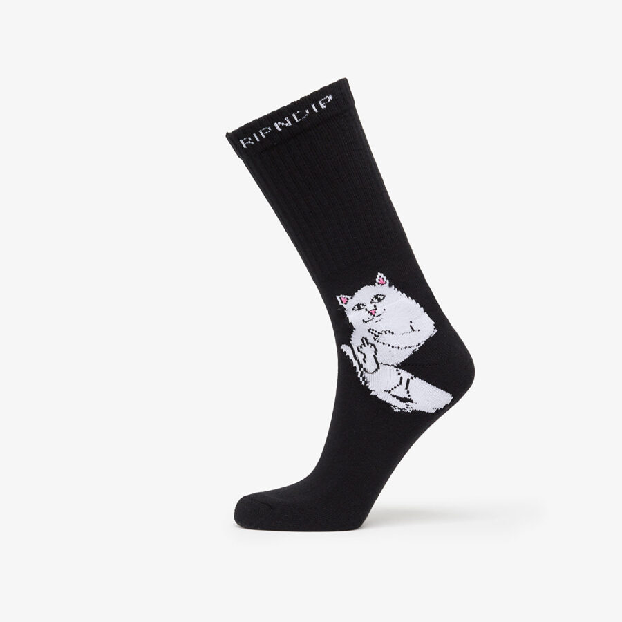 RIPNDIP Lord Nermal Socks Black Universal-alacsony-ár