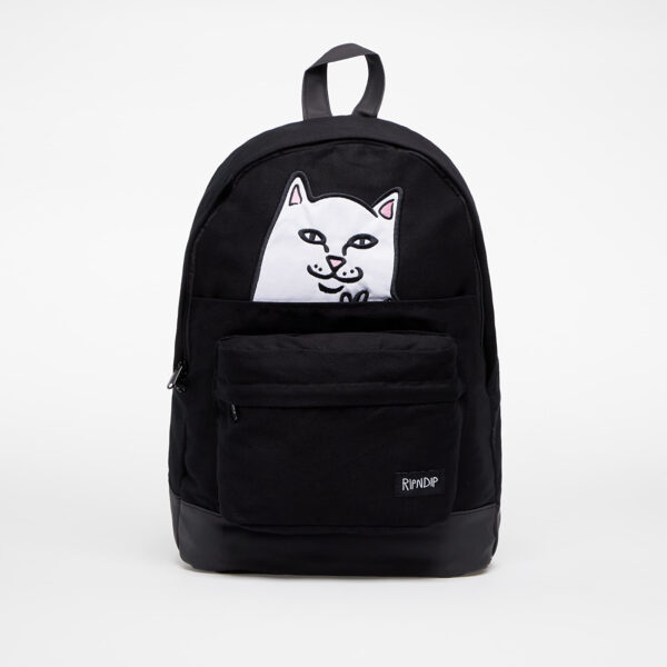 RIPNDIP Lord Nermal Velcro Hands Backpack Black 28 l-alacsony-ár
