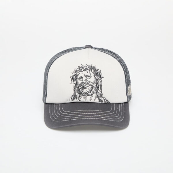 RIPNDIP Lord Savior Trucker Hat Dark Charcoal Universal-alacsony-ár