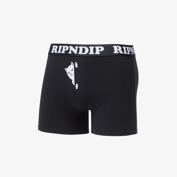 RIPNDIP Peek A Nermal Boxers Black M-alacsony-ár