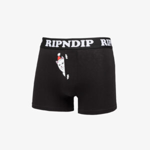 RIPNDIP Peeking Santa Nerm Boxers 1-Pack Black XS-alacsony-ár