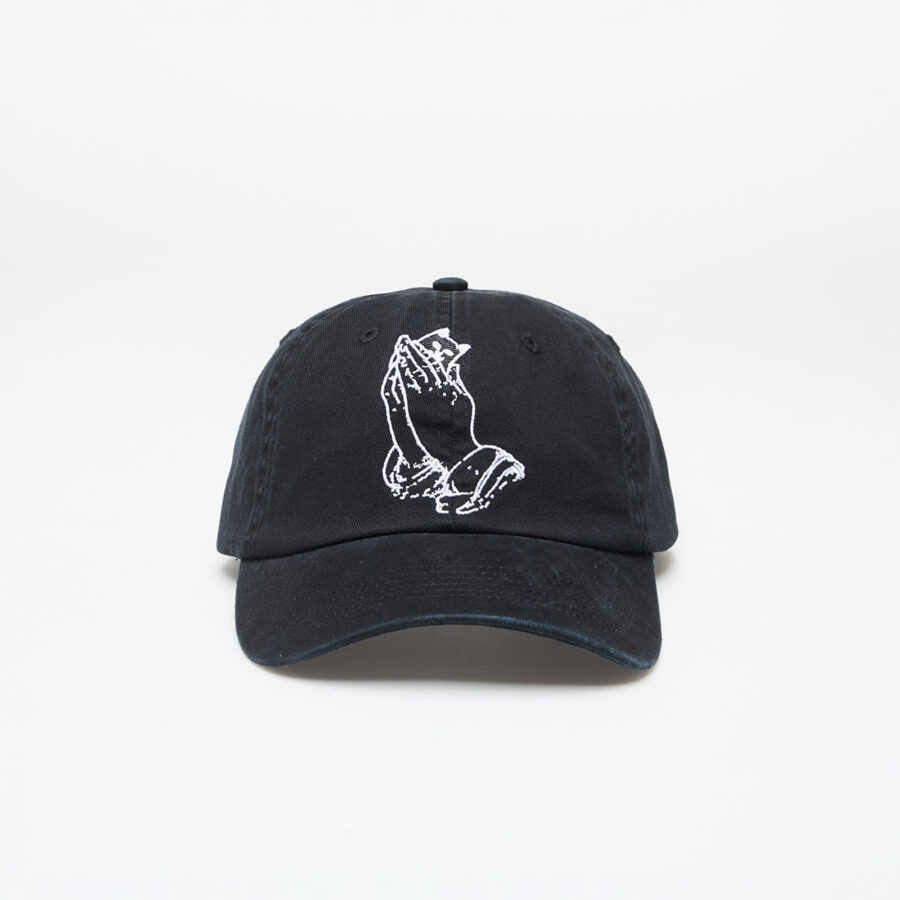 RIPNDIP Praying Hands Dad Hat Black Universal-alacsony-ár