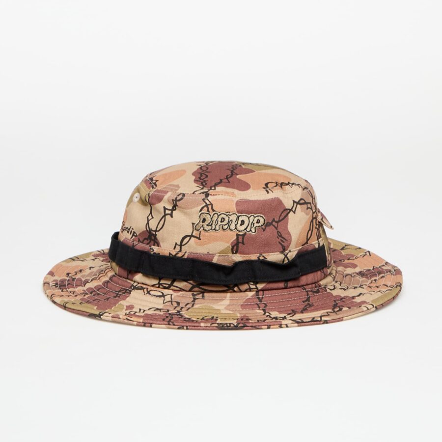 RIPNDIP Wired Boonie Hat Tan Camo Universal-alacsony-ár