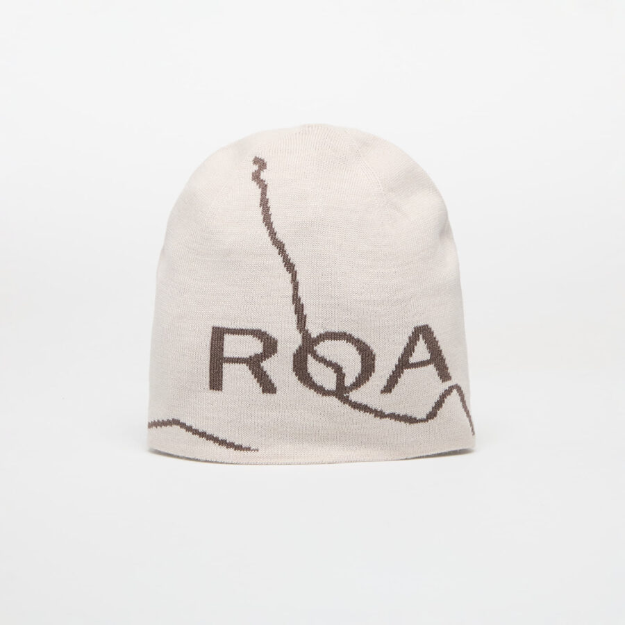 ROA Beanie Logo Ivory Universal-alacsony-ár
