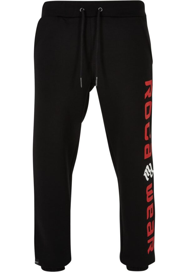 ROCAWEAR Nadrág  piros / fekete / fehér