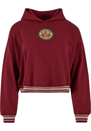 ROCAWEAR Tréning póló 'Kansas'  bézs / sárga / zöld / burgundi vörös-Ár