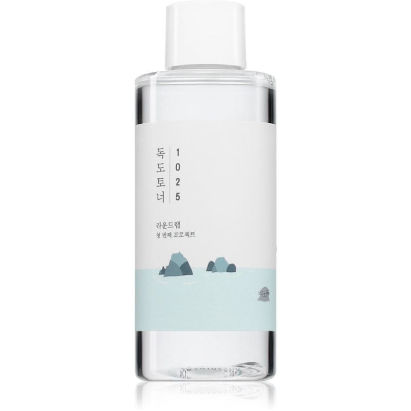 ROUND LAB 1025 Dokdo Toner gyengéd bőrhámlasztó tonik hidratáló hatással 100 ml-Ár