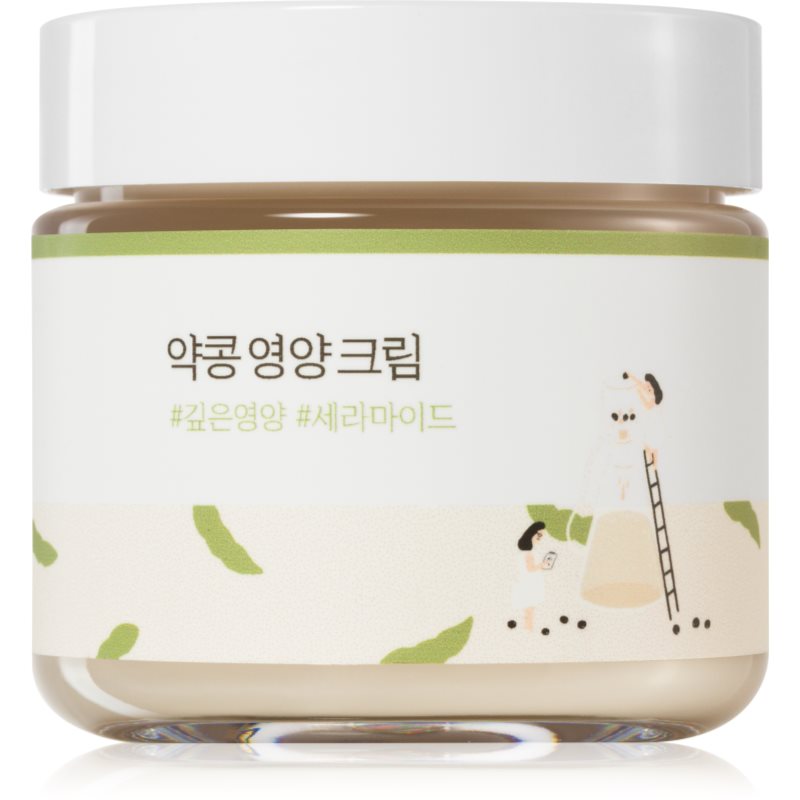 ROUND LAB Soybean Nourishing Cream mélyen hidratáló krém ránctalanító hatással 80 ml-Ár