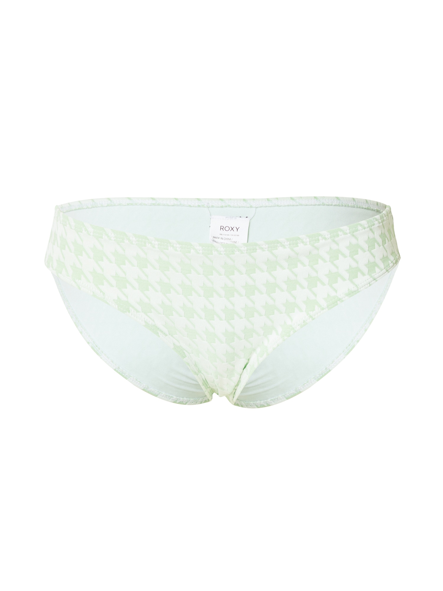 ROXY Bikini nadrágok 'CHECK IT'  menta / fehér-Hungary