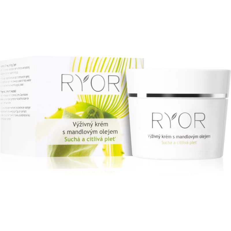 RYOR Dry And Sensitive tápláló krém mandulaolajjal 50 ml-Ár